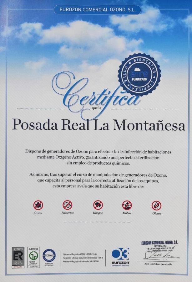 Posada Real La Montanesa Corrales De Buelna Εξωτερικό φωτογραφία